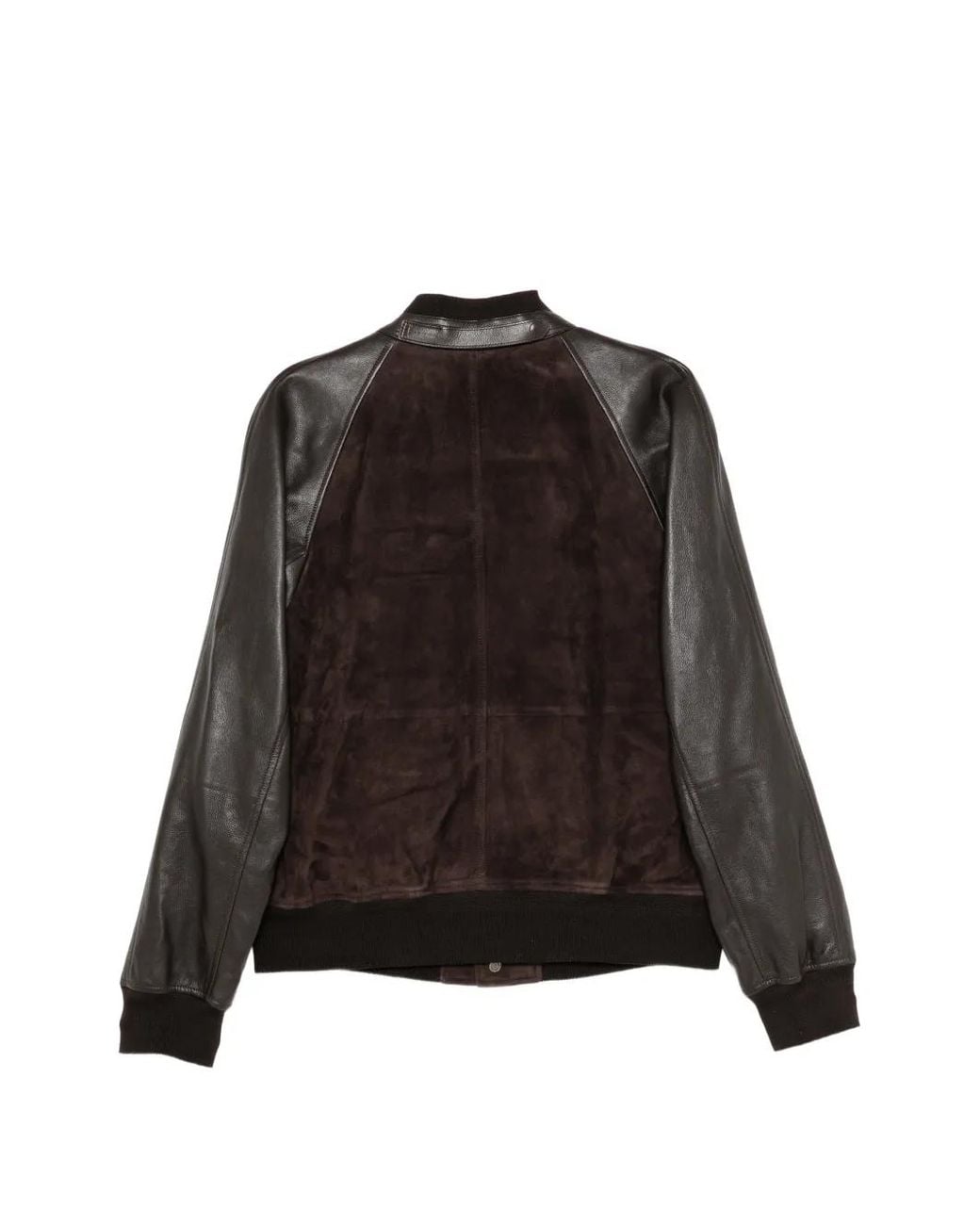 Tom Ford Black Fine Suede Bomber for men