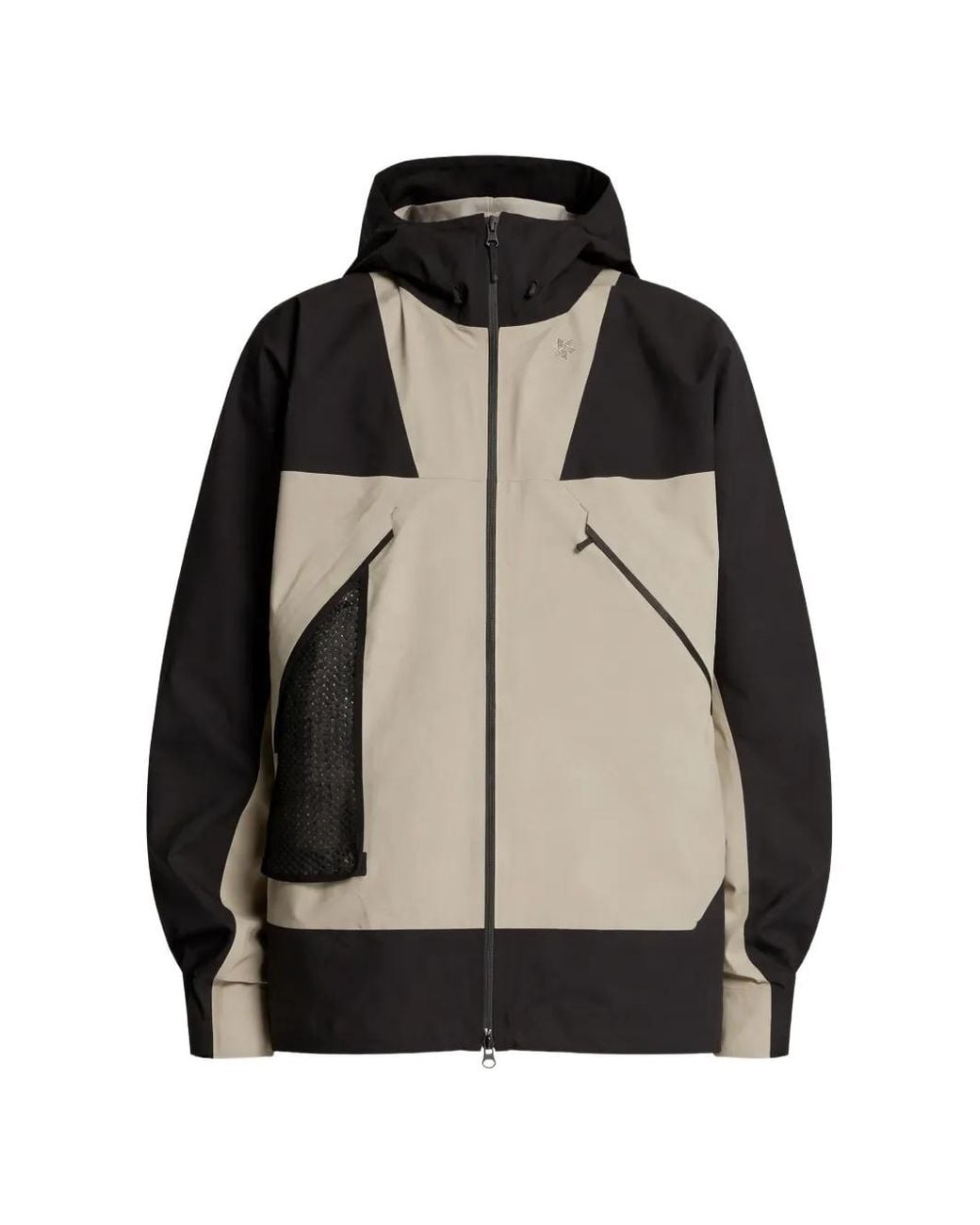 Goldwin Black Colour-Block Panelled Jacket for men