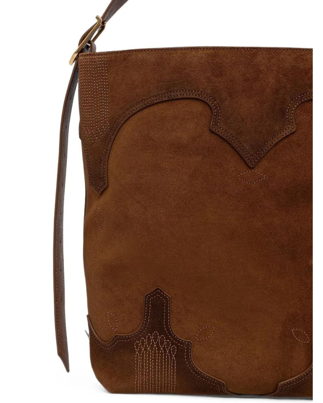Zadig & Voltaire Brown Jane Western Bag