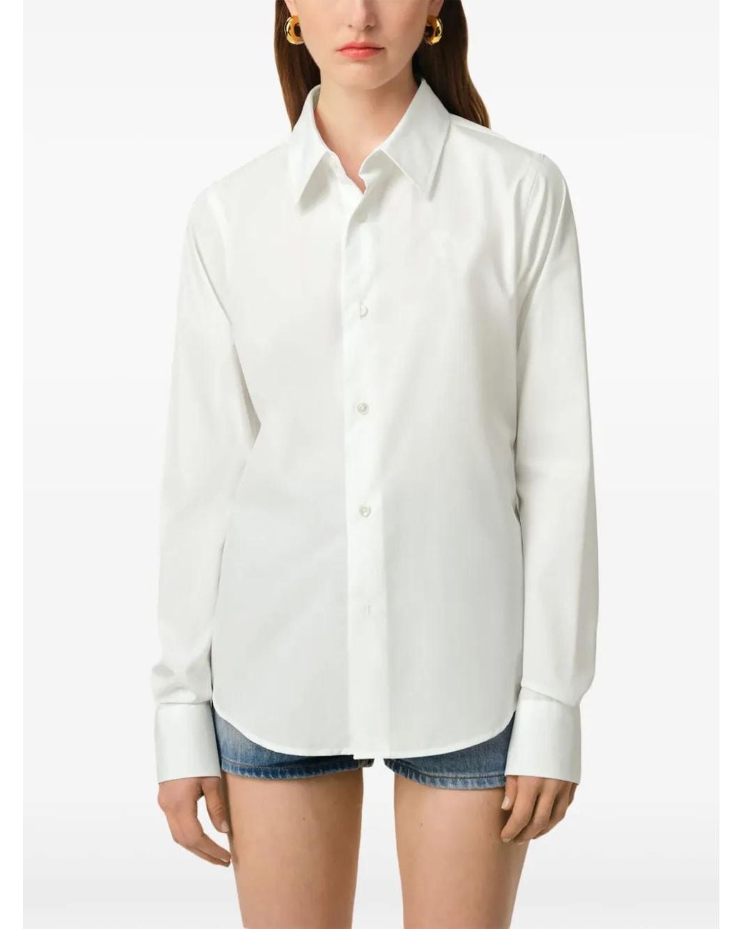 AMI White De Coeur Shirt