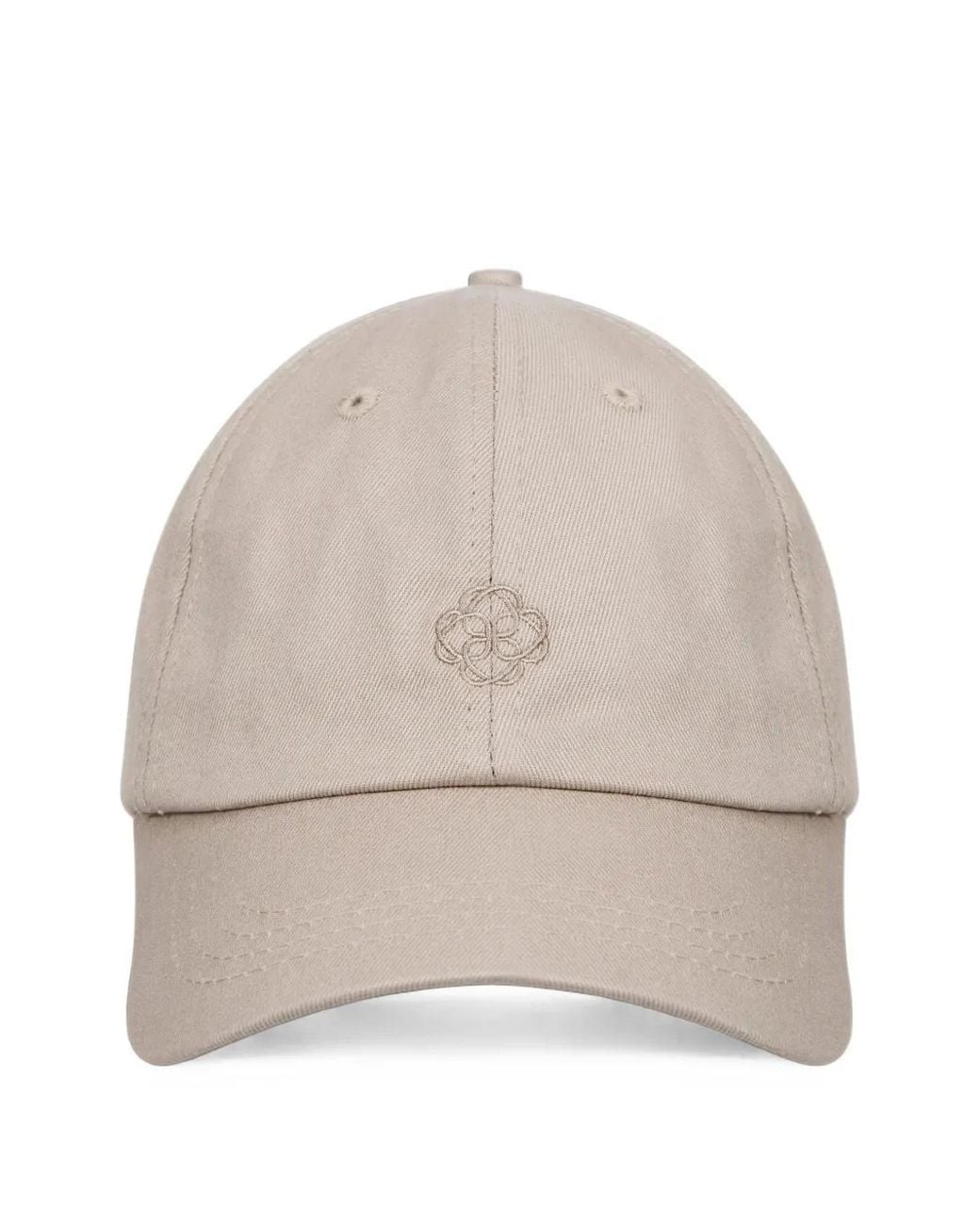 MEGUSTA Natural Casquette À Logo Brodé