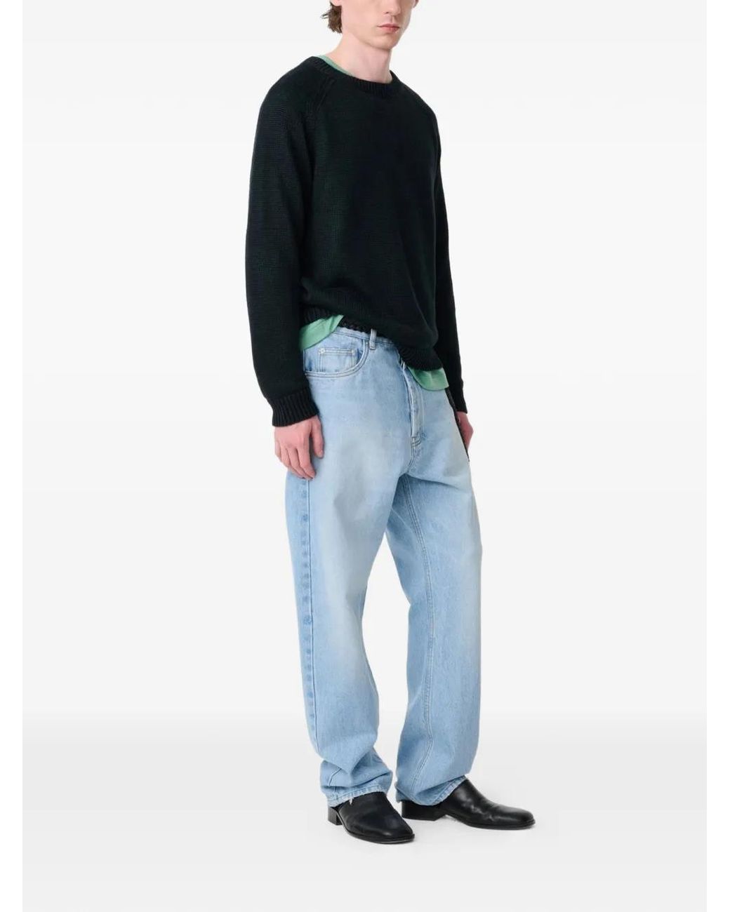 Studio Nicholson Blue Riso Jeans for men