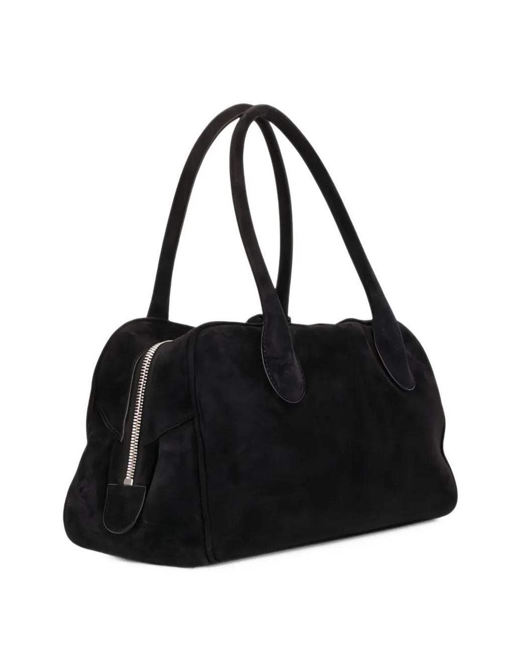 Magda Butrym Black Brigitte Suede Tote Bag