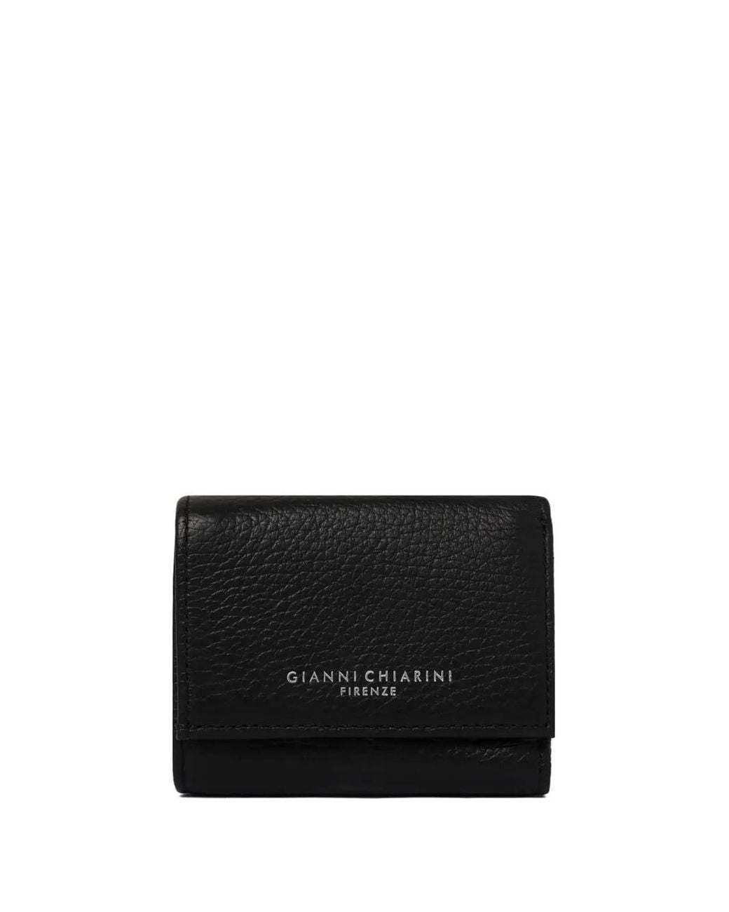 Gianni Chiarini Black Logo-Stamp Wallet