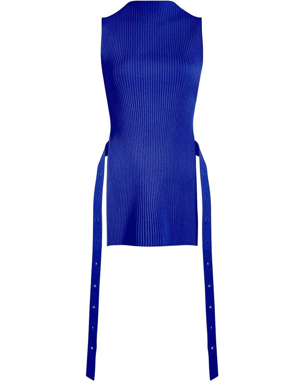 Proenza Schouler Blue Rita Tank Top