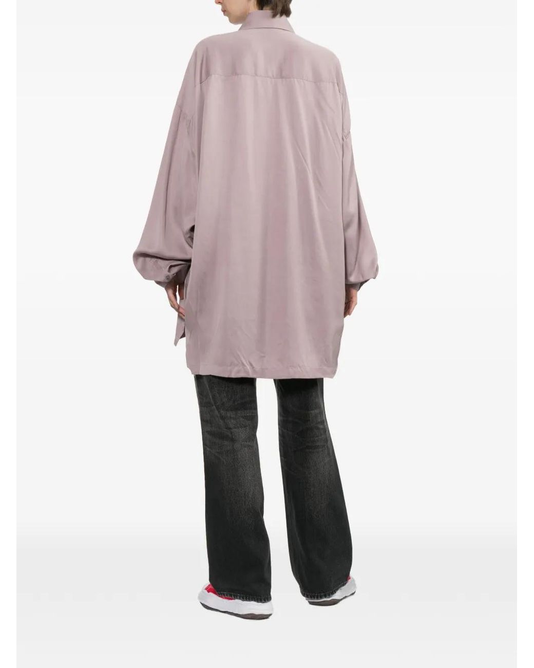 Maison Mihara Yasuhiro Pink Button-Up Chest Pocket Shirt