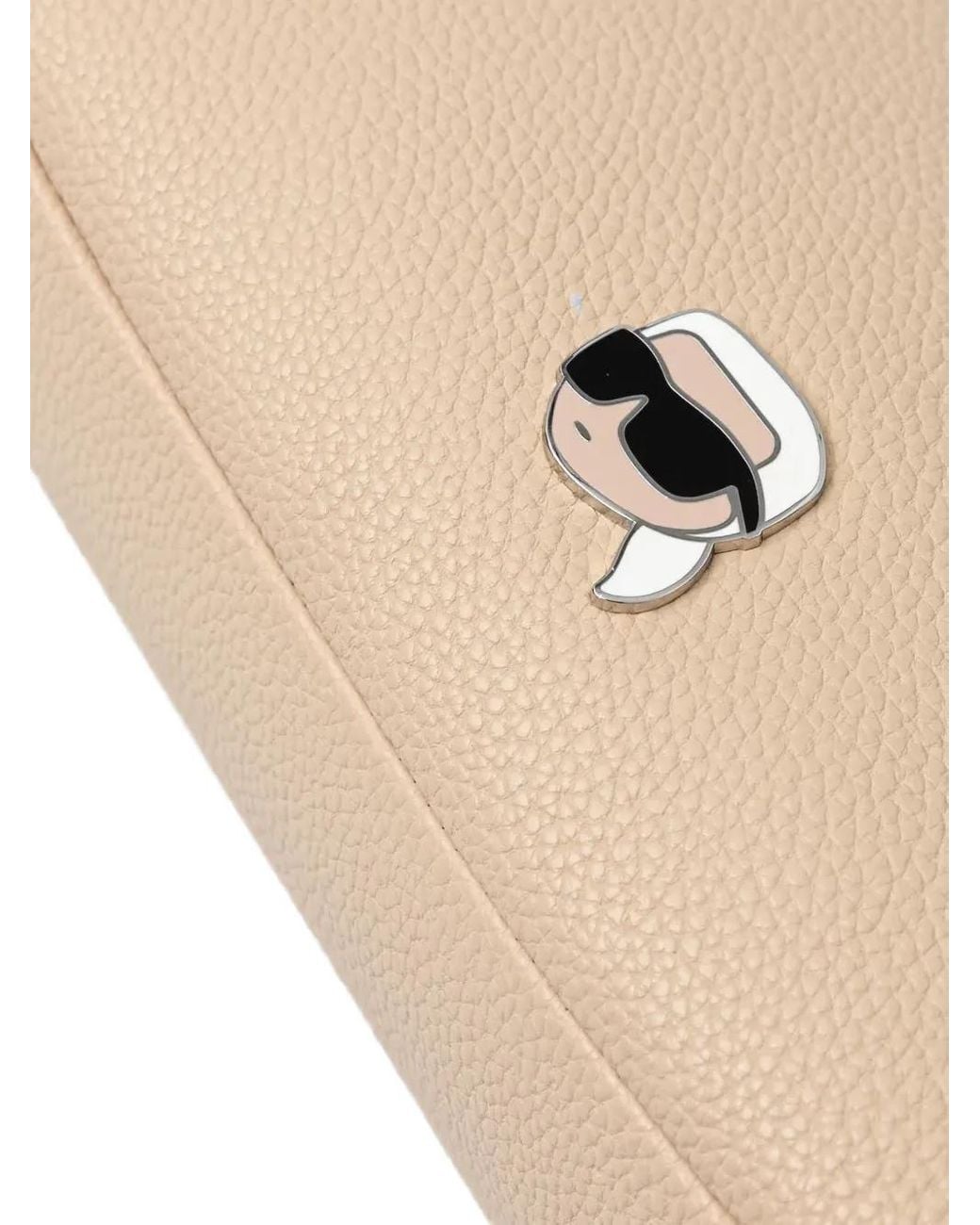 Karl Lagerfeld Natural Ikon Shoulder Bag