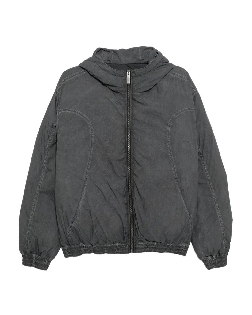 Izzue Gray Zip-Up Jacket for men