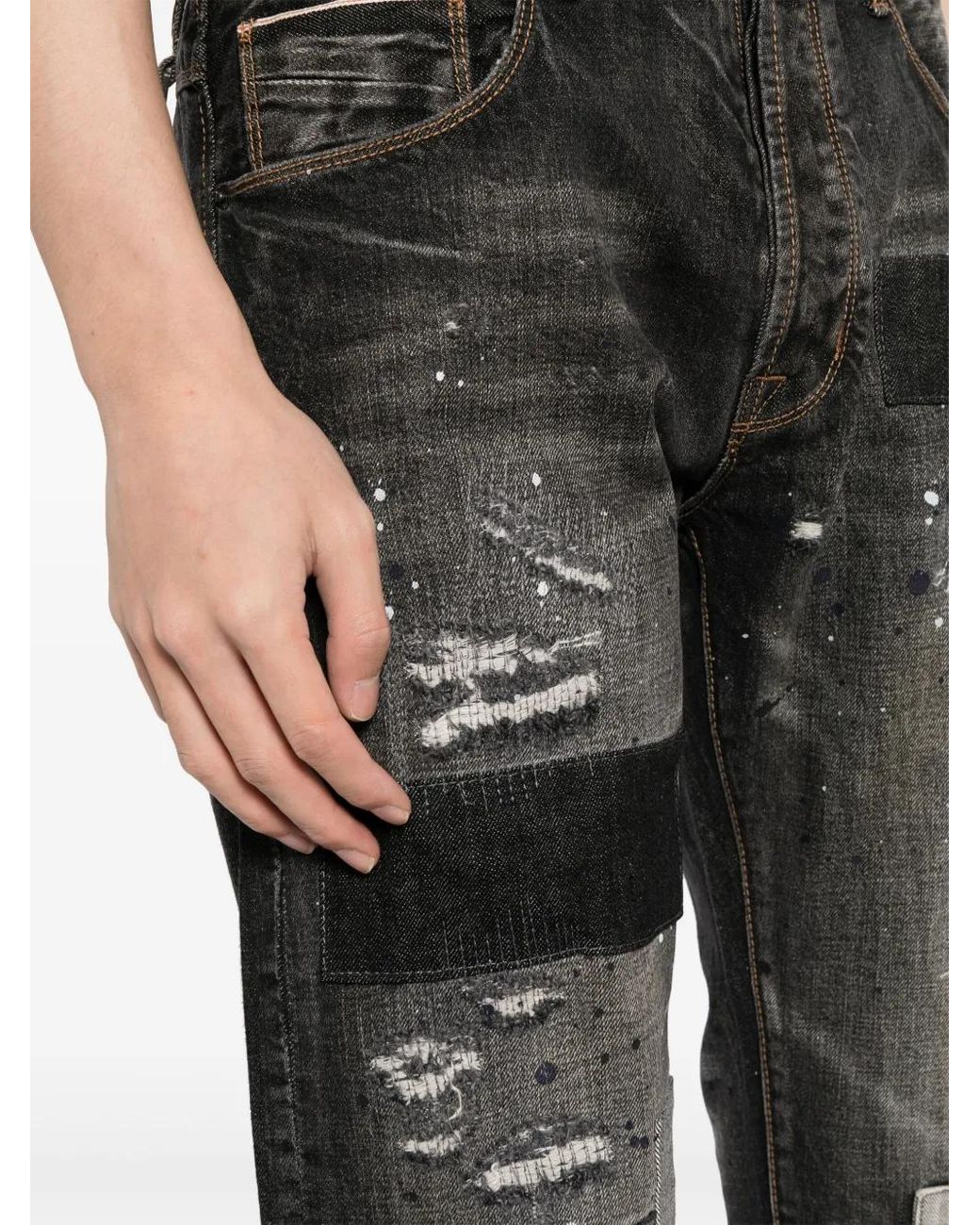 Vaqueros The Dixon Private Stock de hombre de color Black