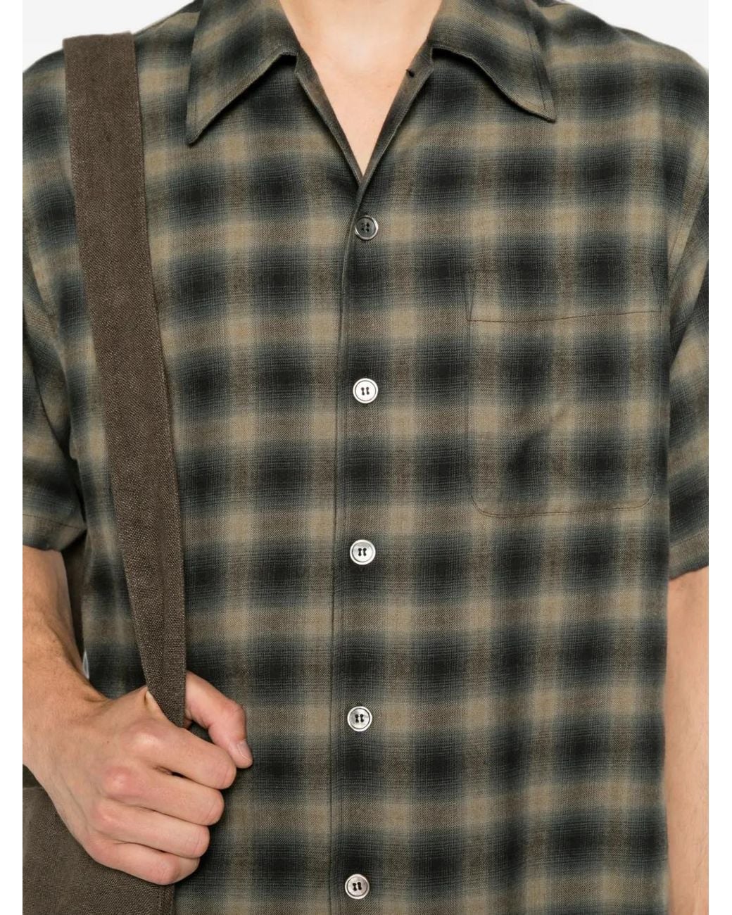 Our Legacy Gray Chemise Every À Manches Courtes for men