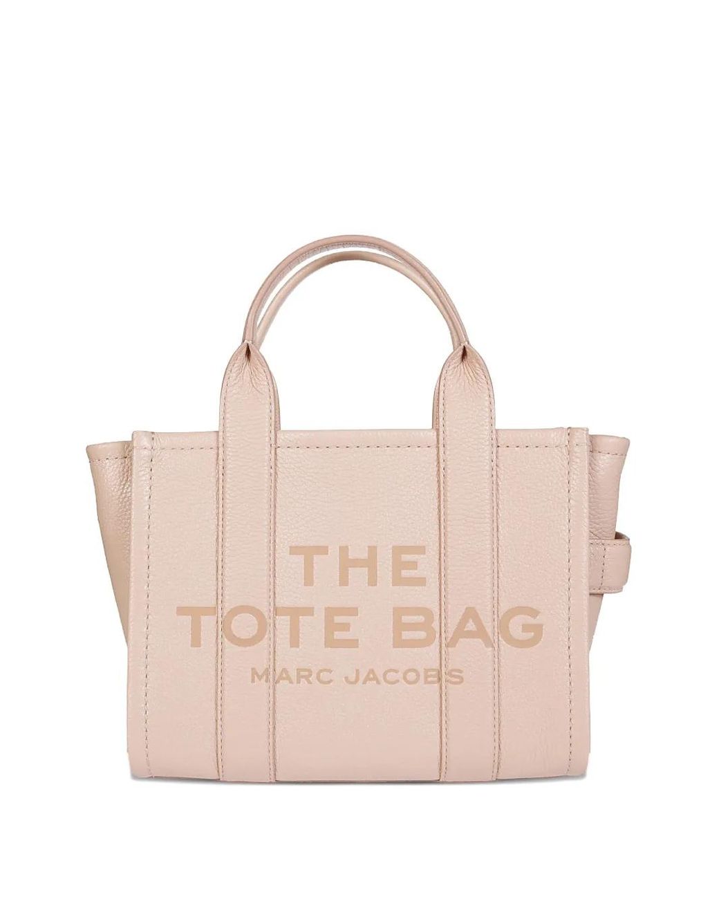 Marc Jacobs Pink Small The Tote Leather Bag