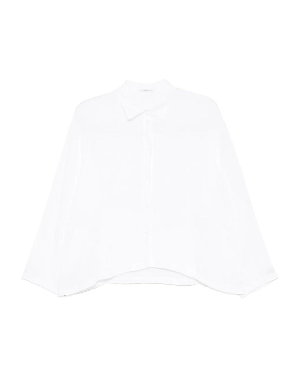 Transit White Long-Sleeved Shirt