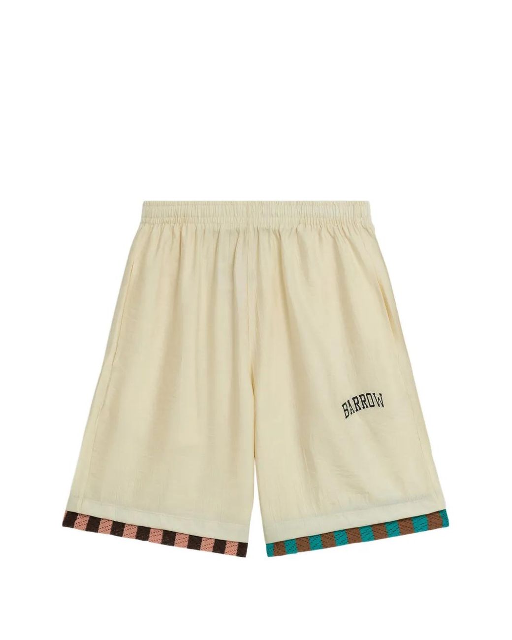 Barrow Natural Logo Shorts for men