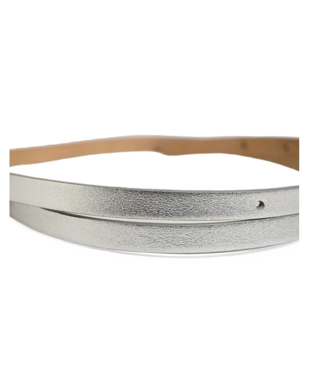 Dolce & Gabbana Metallic Leather Belt