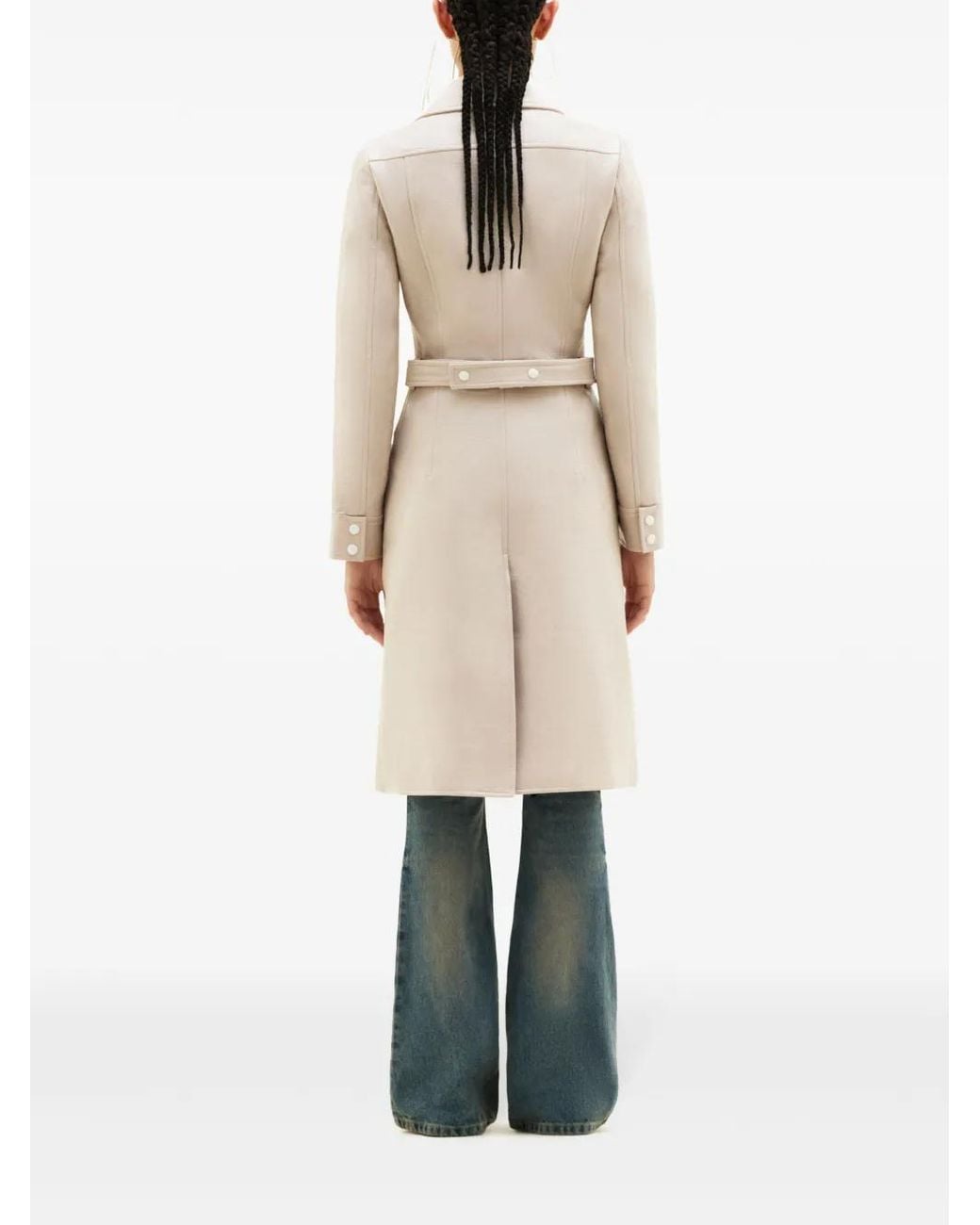 Courreges Natural Reedition Coat