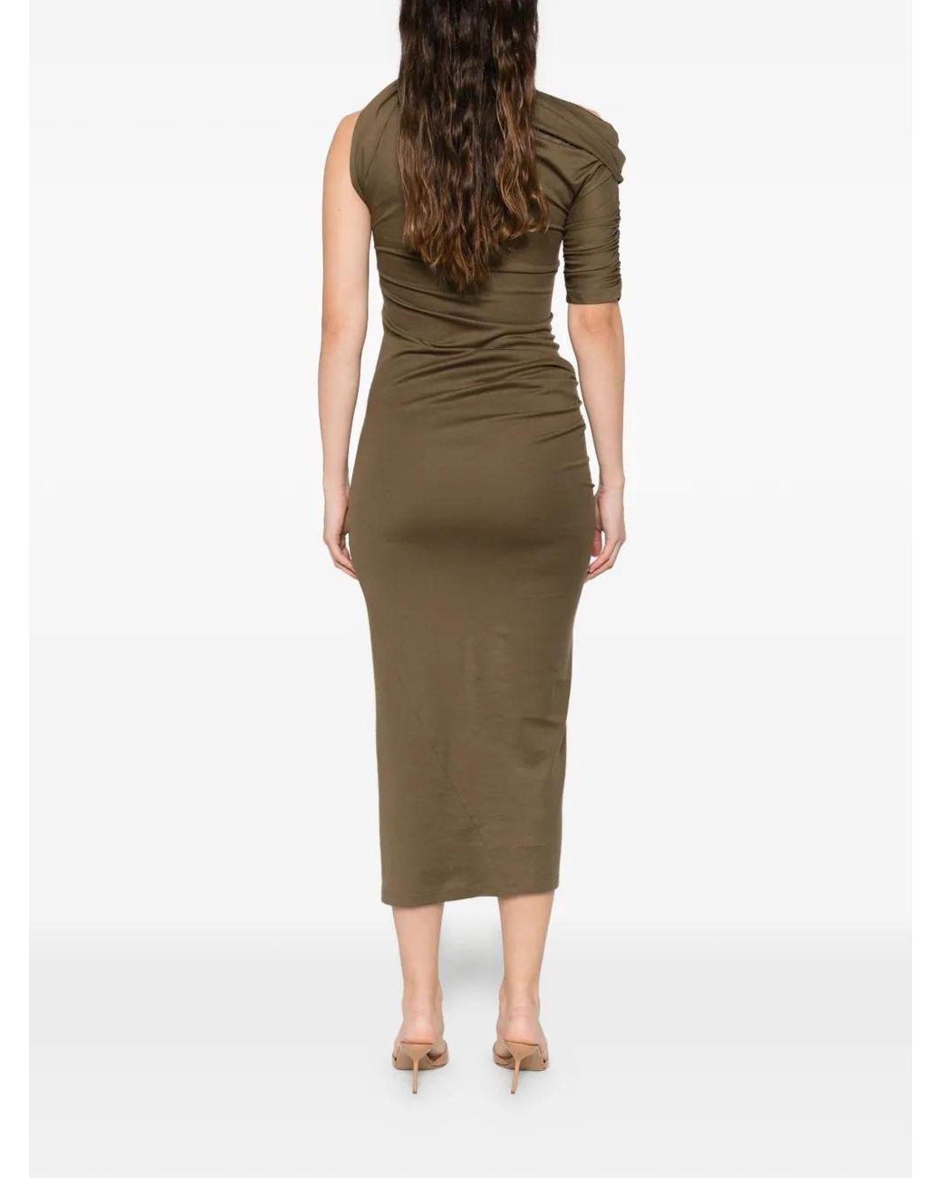 Midi Dresses Jacquemus de color Green