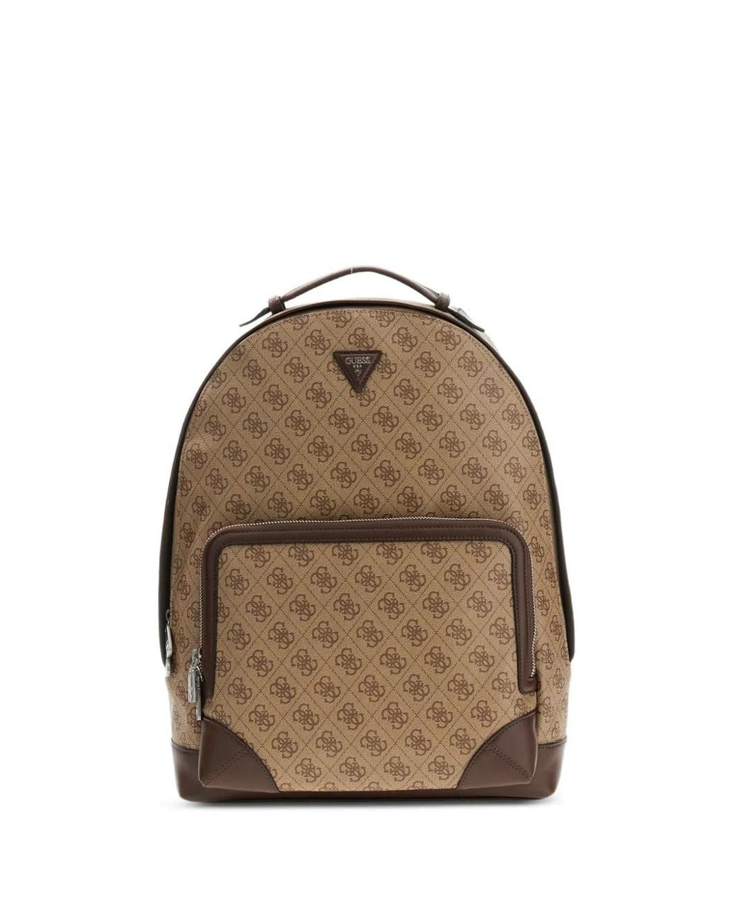 Guess Natural Milano Logo-Print Backpack for men