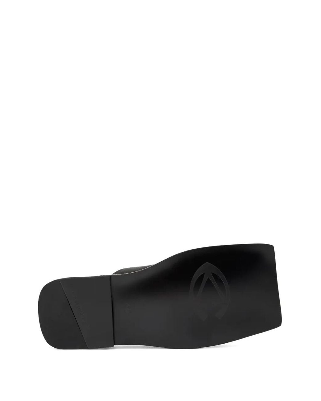 CAMPERLAB Black Studded Leather Menosmal Loafers