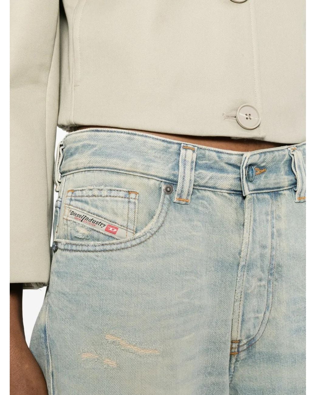 DIESEL Gray '1988 D-Ark' Jeans