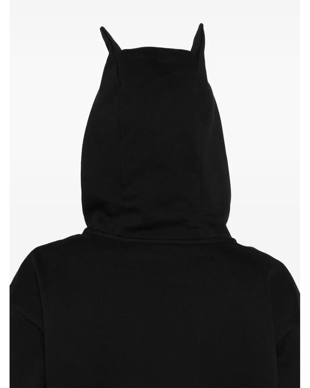 Coperni Black 'Horn' Hooded Sweatshirt