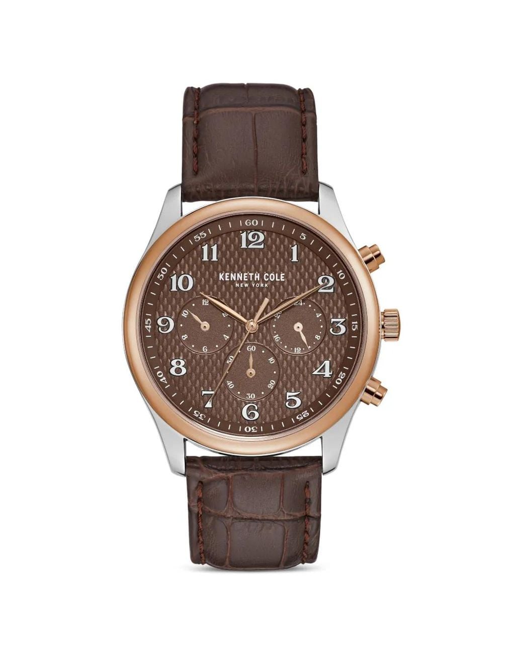 Kenneth Cole Brown Montre Chronographe Mm for men