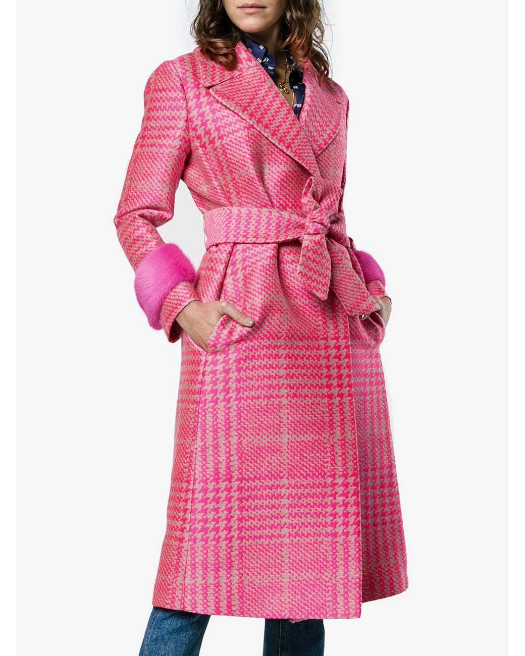 Pink fendi jacket hotsell