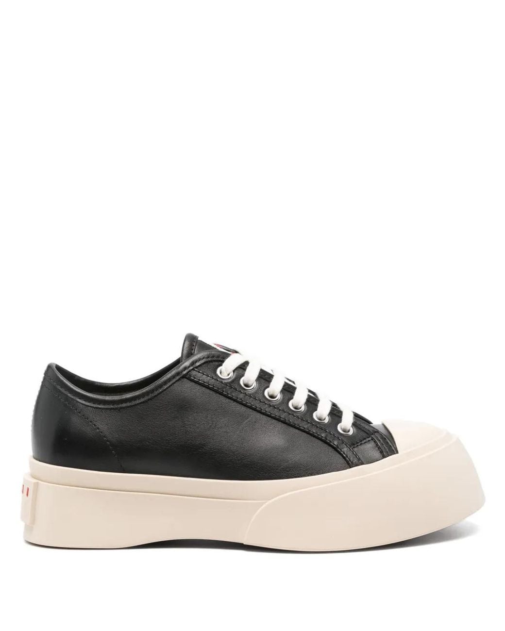 Marni Black Pablo Lace-Up Sneakers