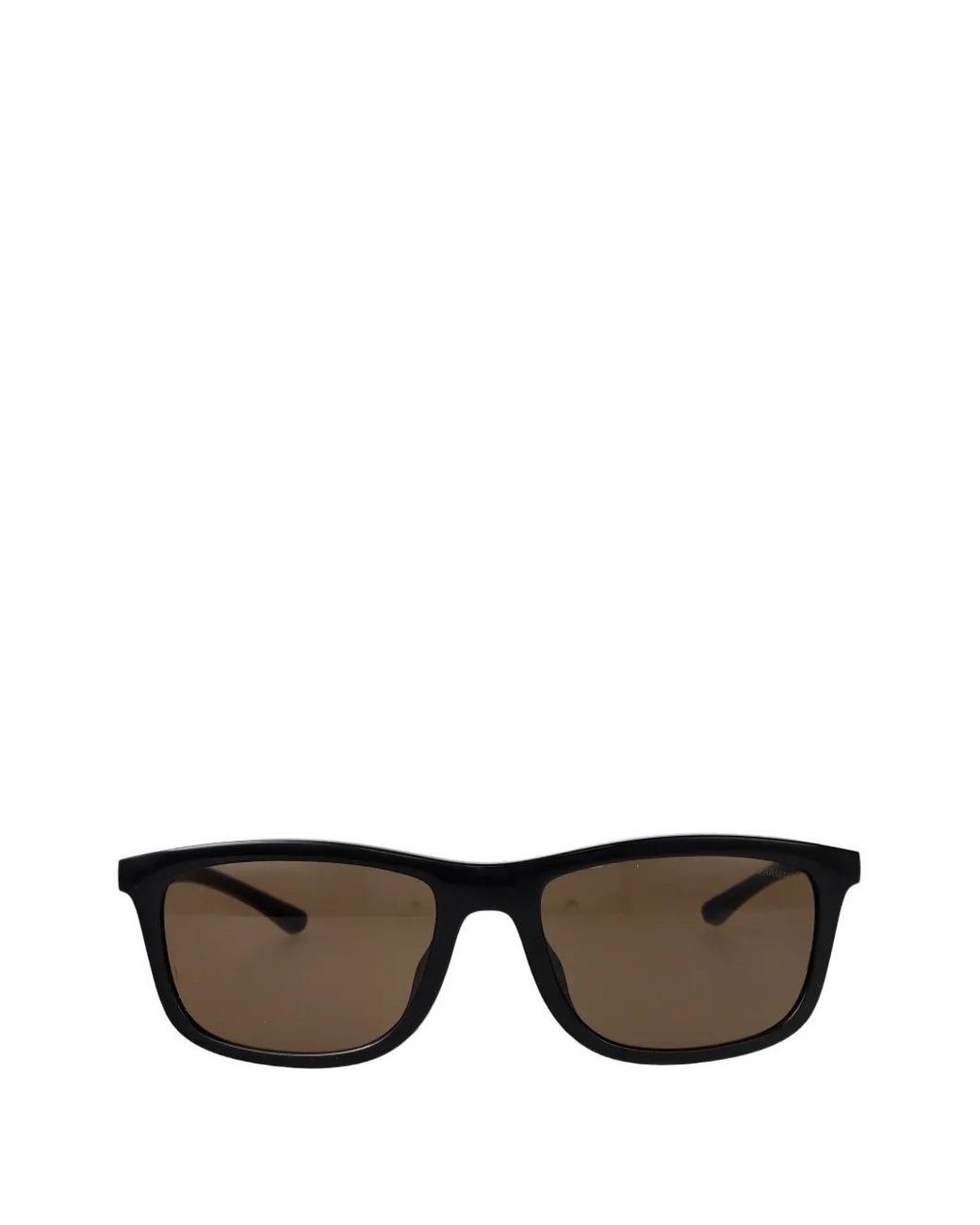 Emporio Armani Gray Rectangle-Frame Sunglasses for men