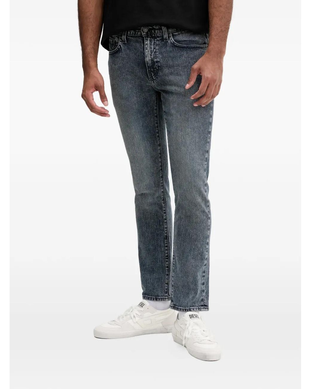 Levi's Black 511 Belt-Loops Jeans for men