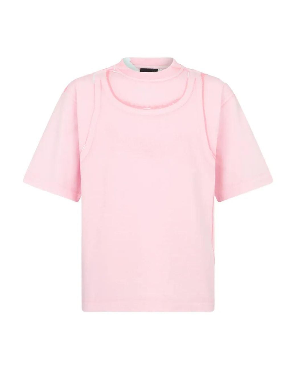 DSquared² Sun Bleached2 T-Shirt in het Pink voor heren