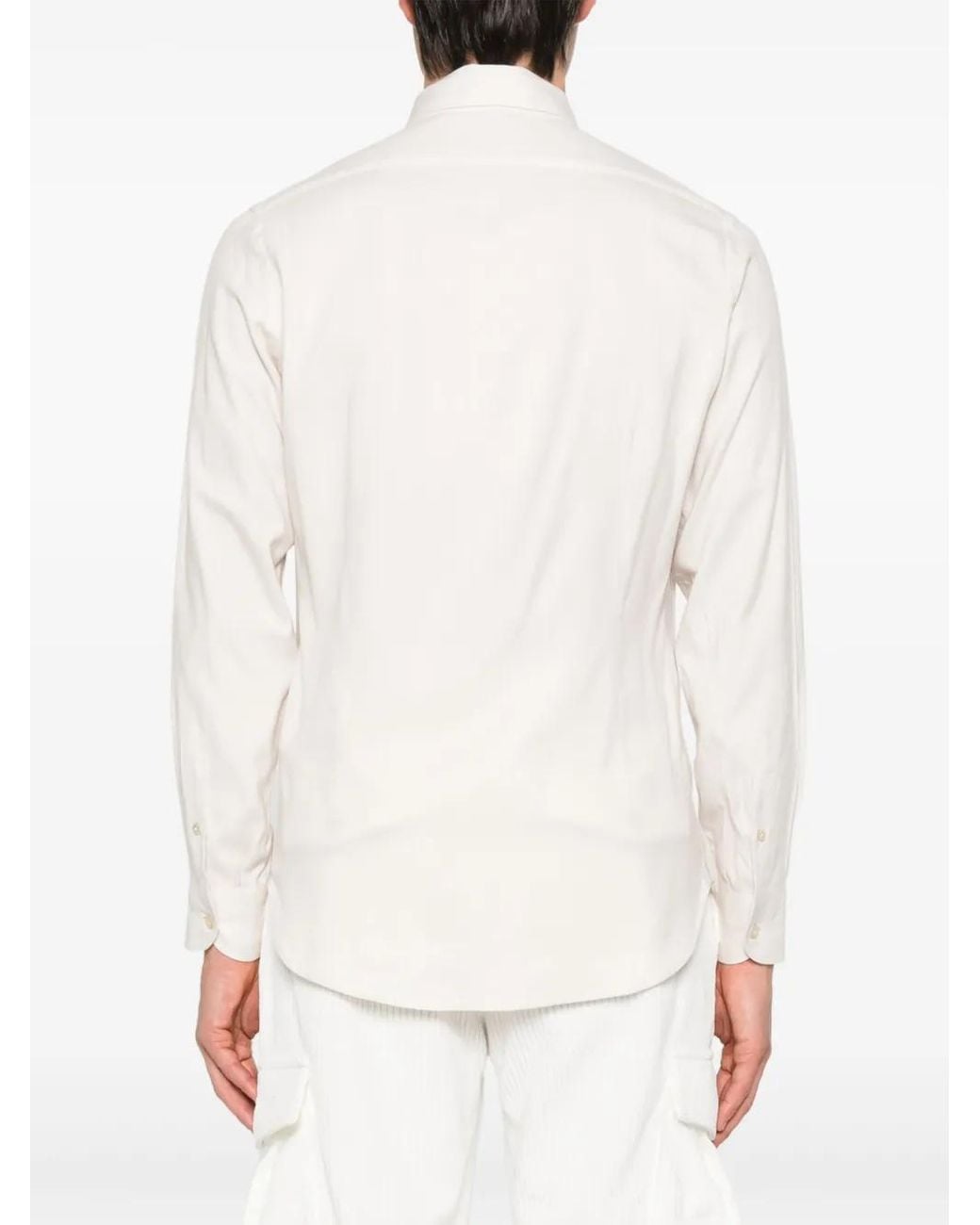 Eleventy Button-Down Overhemd in het White voor heren