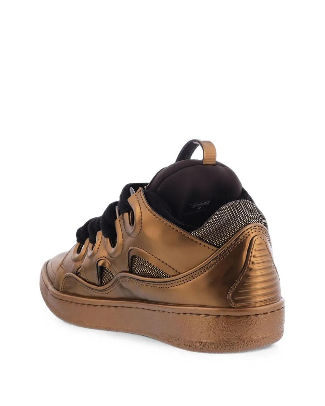 Lanvin Brown Curb Sneakers