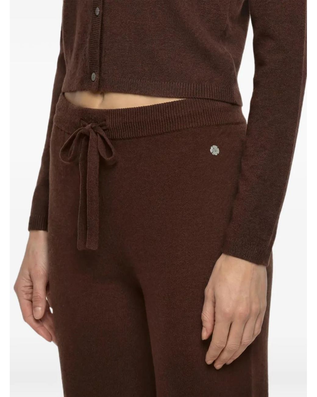 Karl Lagerfeld Brown Autograph Loungewear Pants