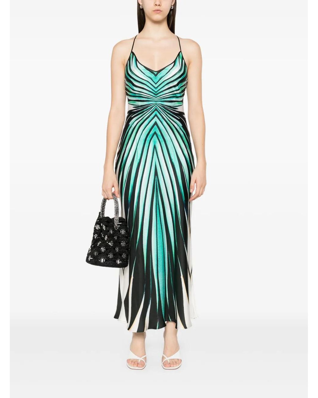 Roberto Cavalli Green Dresses