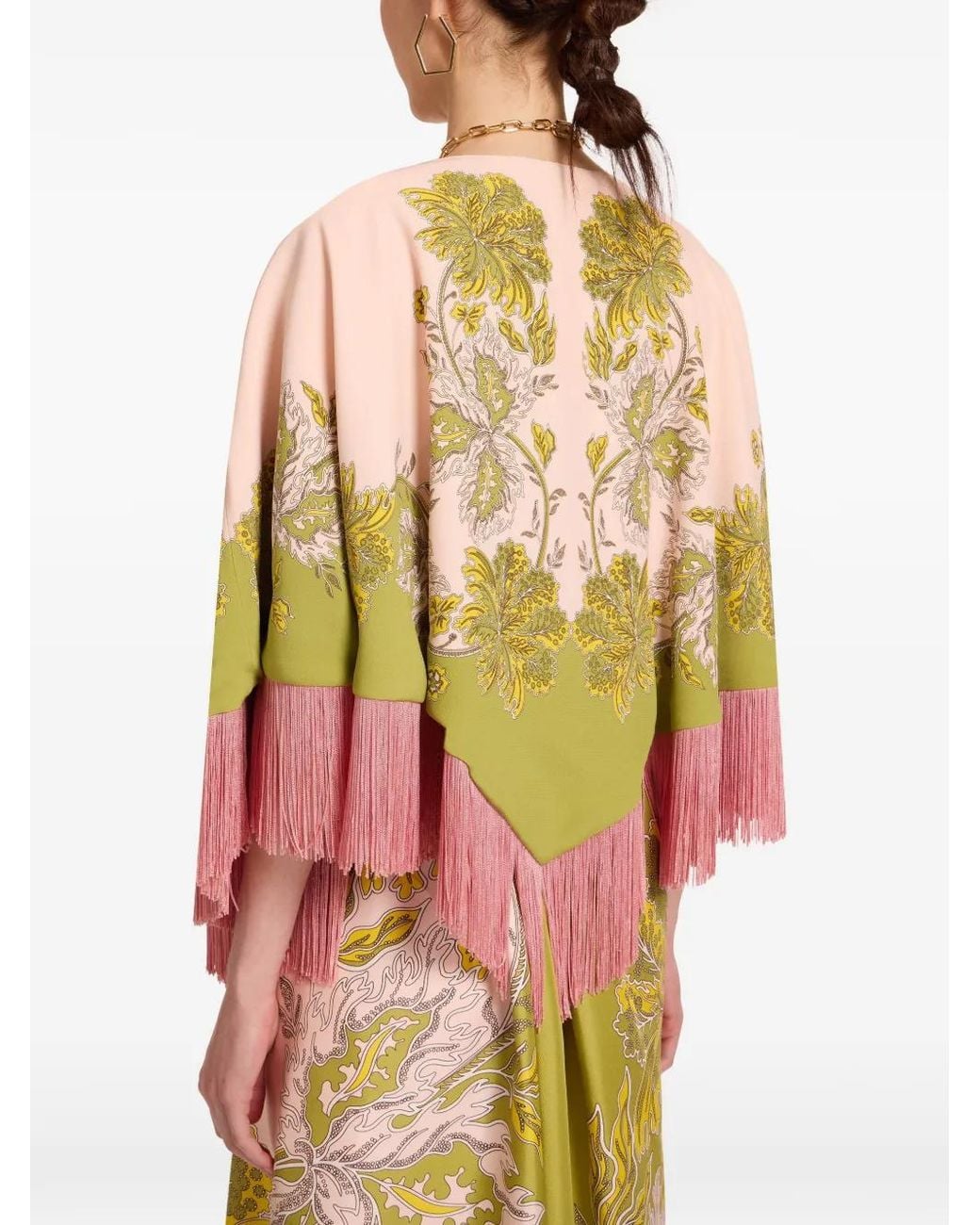 LaDoubleJ Pink Mini Poncho