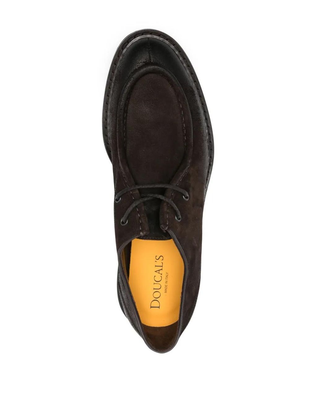 Derbies En Daim À Lacets Doucal's pour homme en coloris Brown