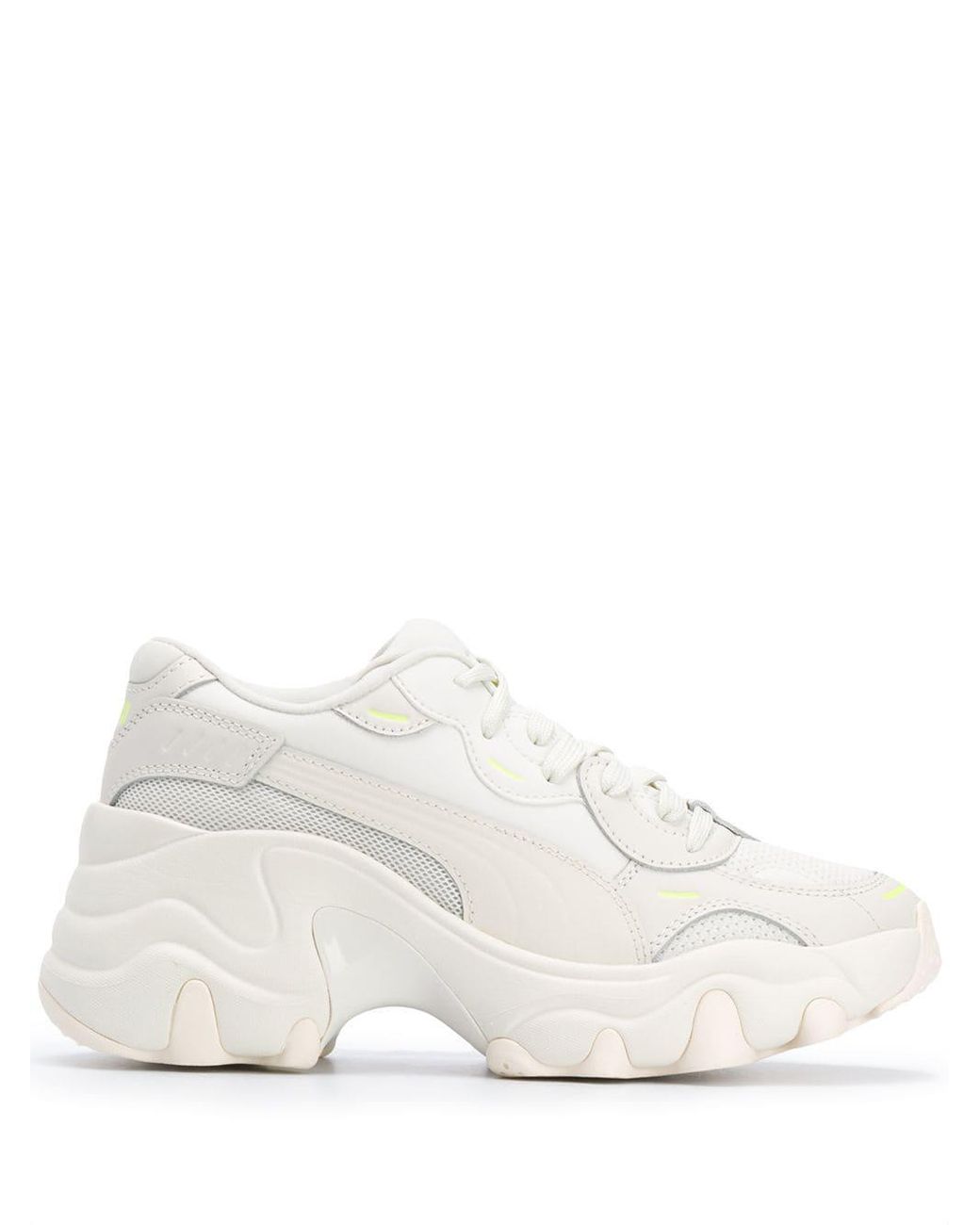 puma pulsar wedge sneakers in gray