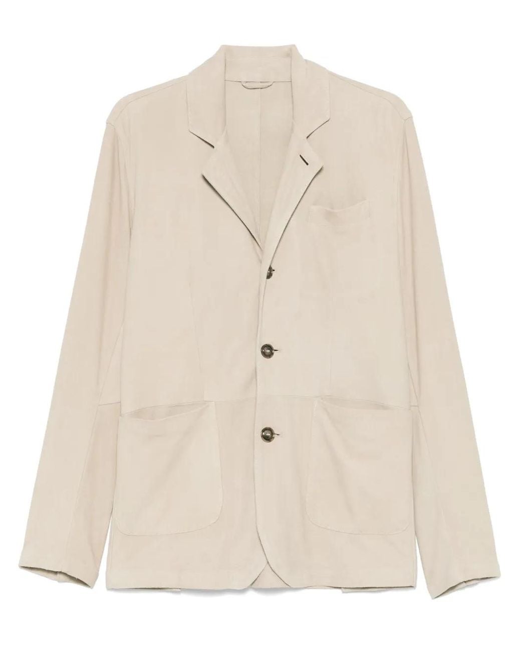 Barba Napoli Natural Dallas Suede Blazer for men