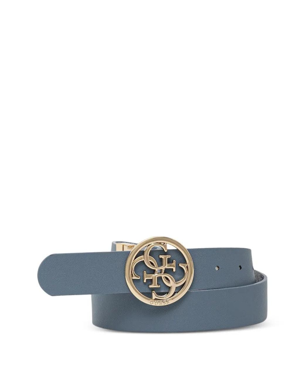 Guess Blue Nolana 4G Logo Belt