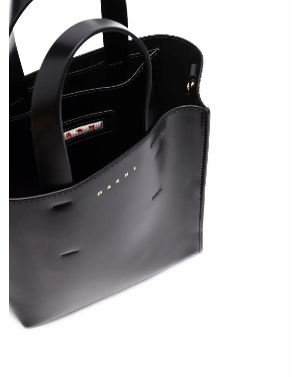 Marni Black Shopping Bags