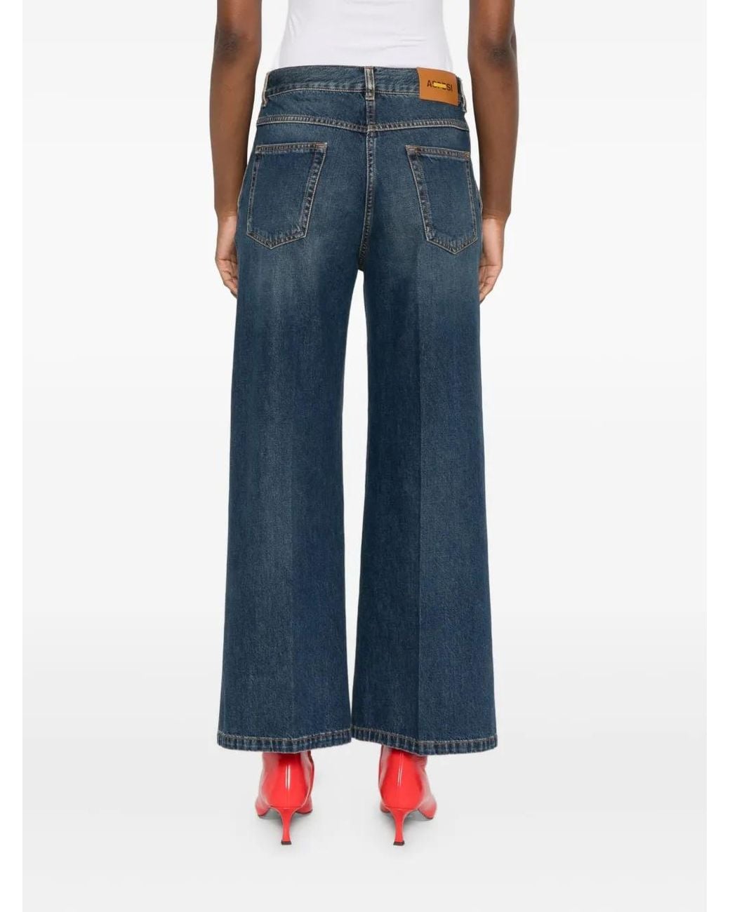 Vaqueros De Algodón Aspesi de color Blue