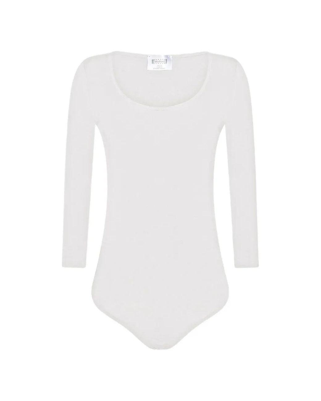 Wolford White Tokio Seamless Bodysuit