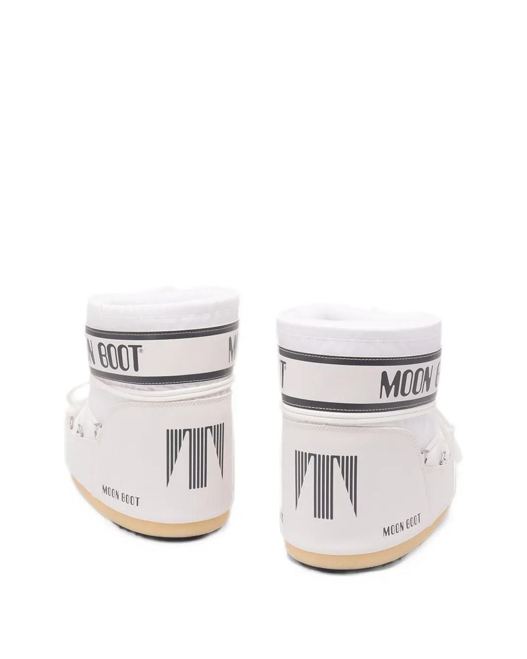 Moon Boot White Icon Low Nylon Boots