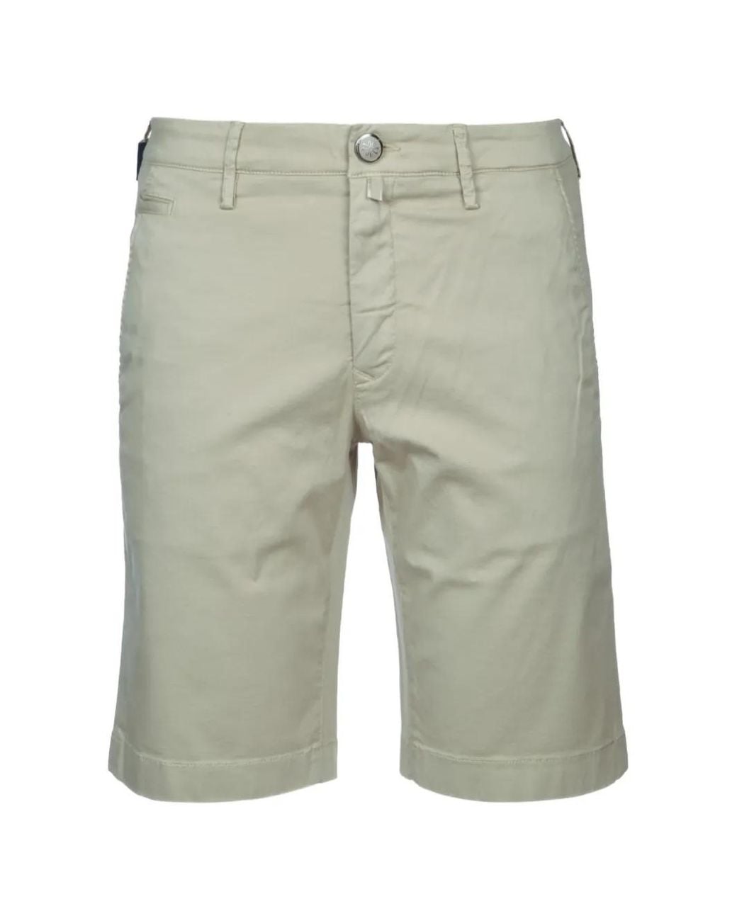 Jacob Cohen Gray Buttoned Bermuda Shorts for men