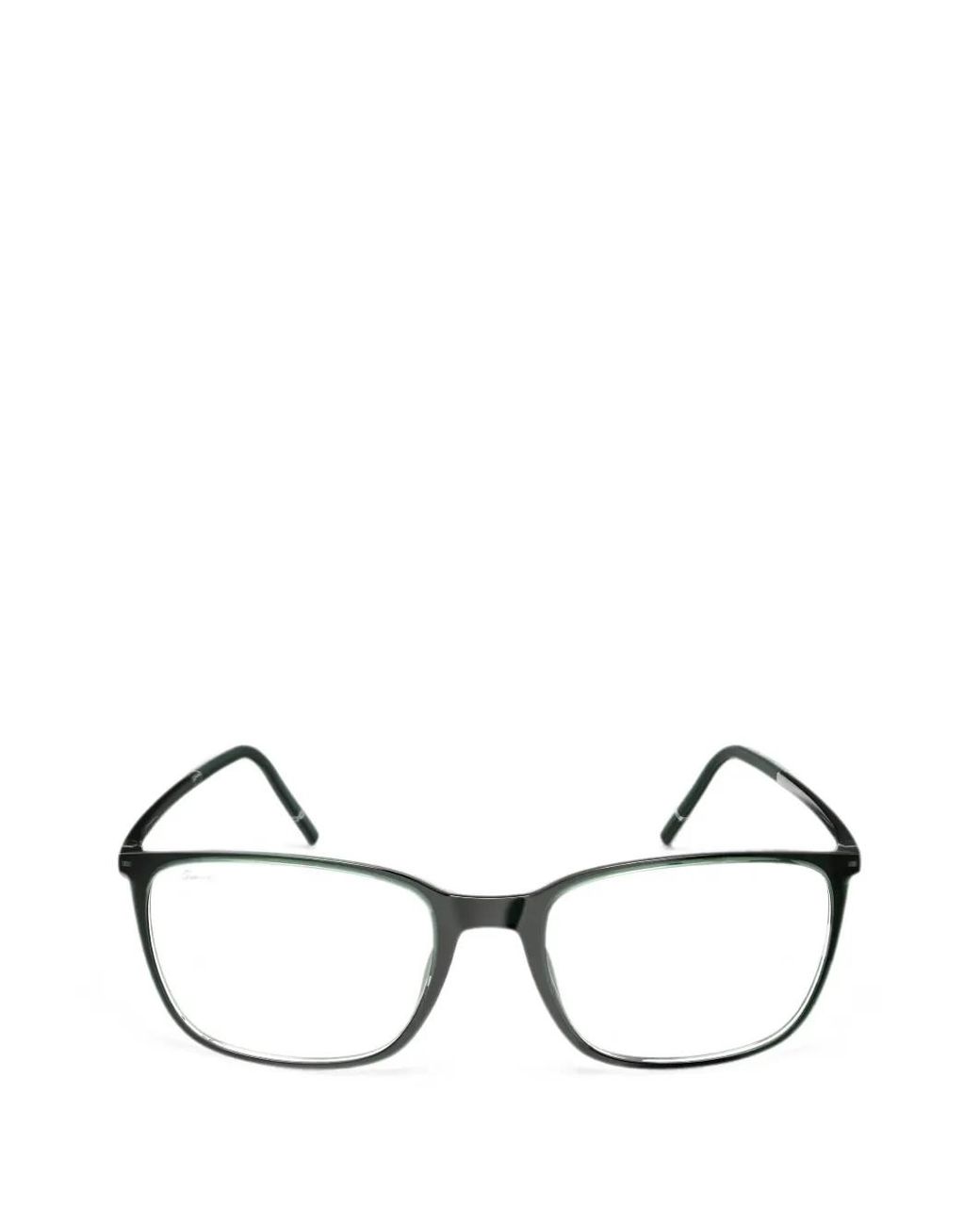 Silhouette Natural Brille Mit Eckigem Gestell
