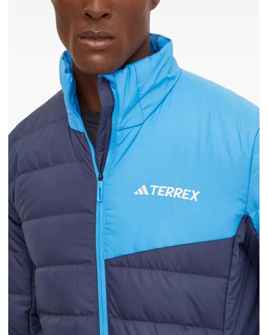 Plumífero De Dos Tonos Adidas de hombre de color Blue