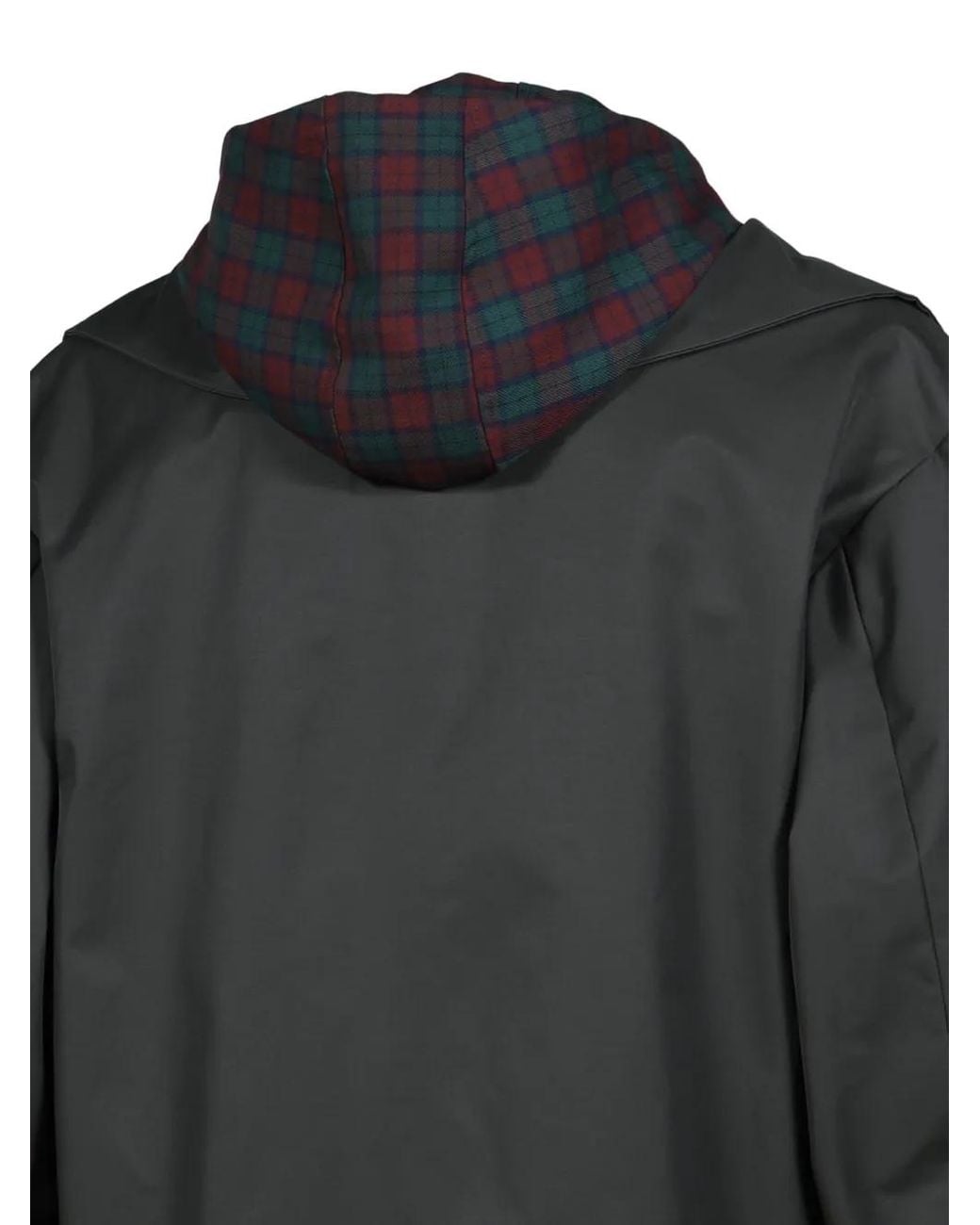 Egonlab Black Hooded Track Jacket for men