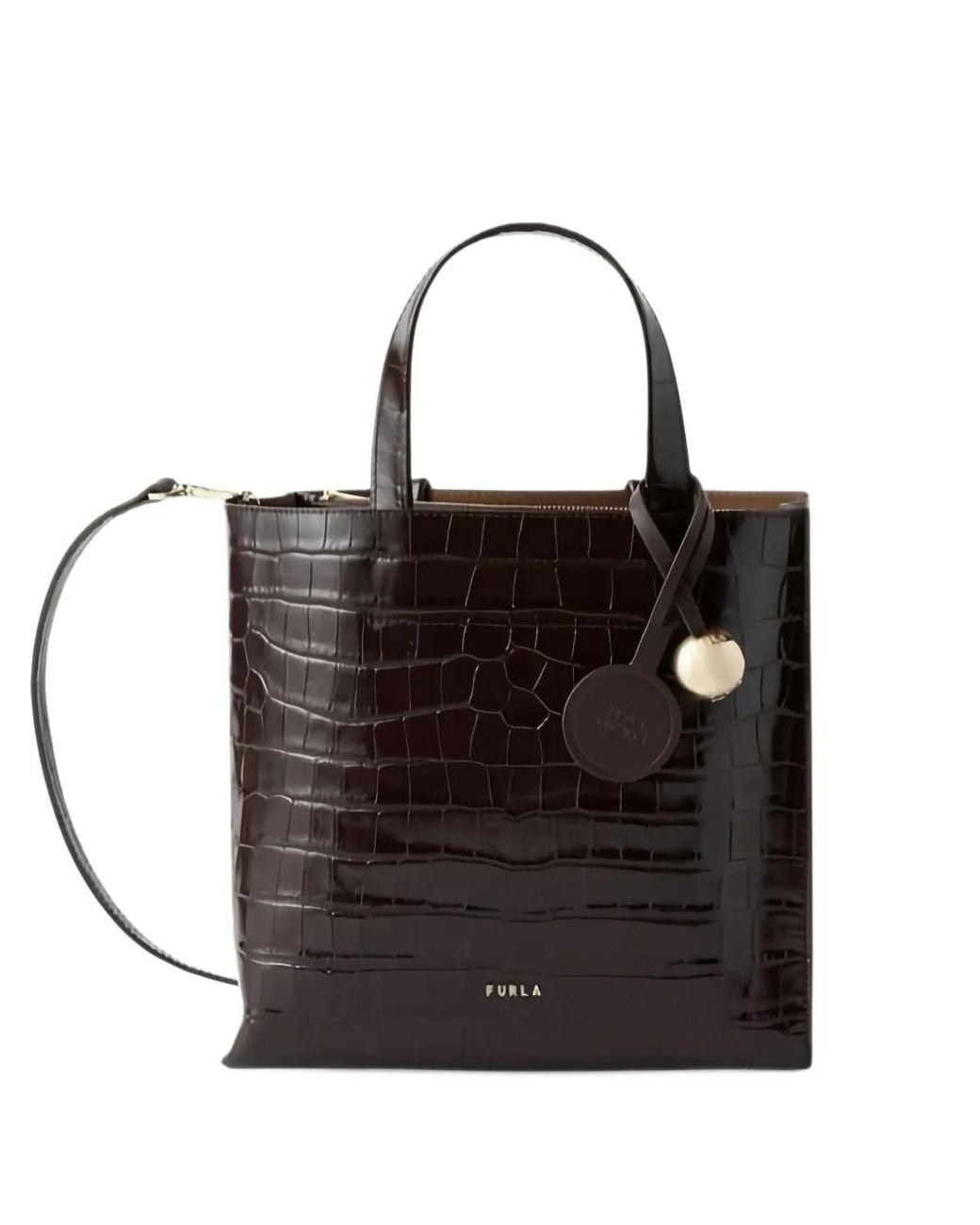 Furla Black Divide It Tote S