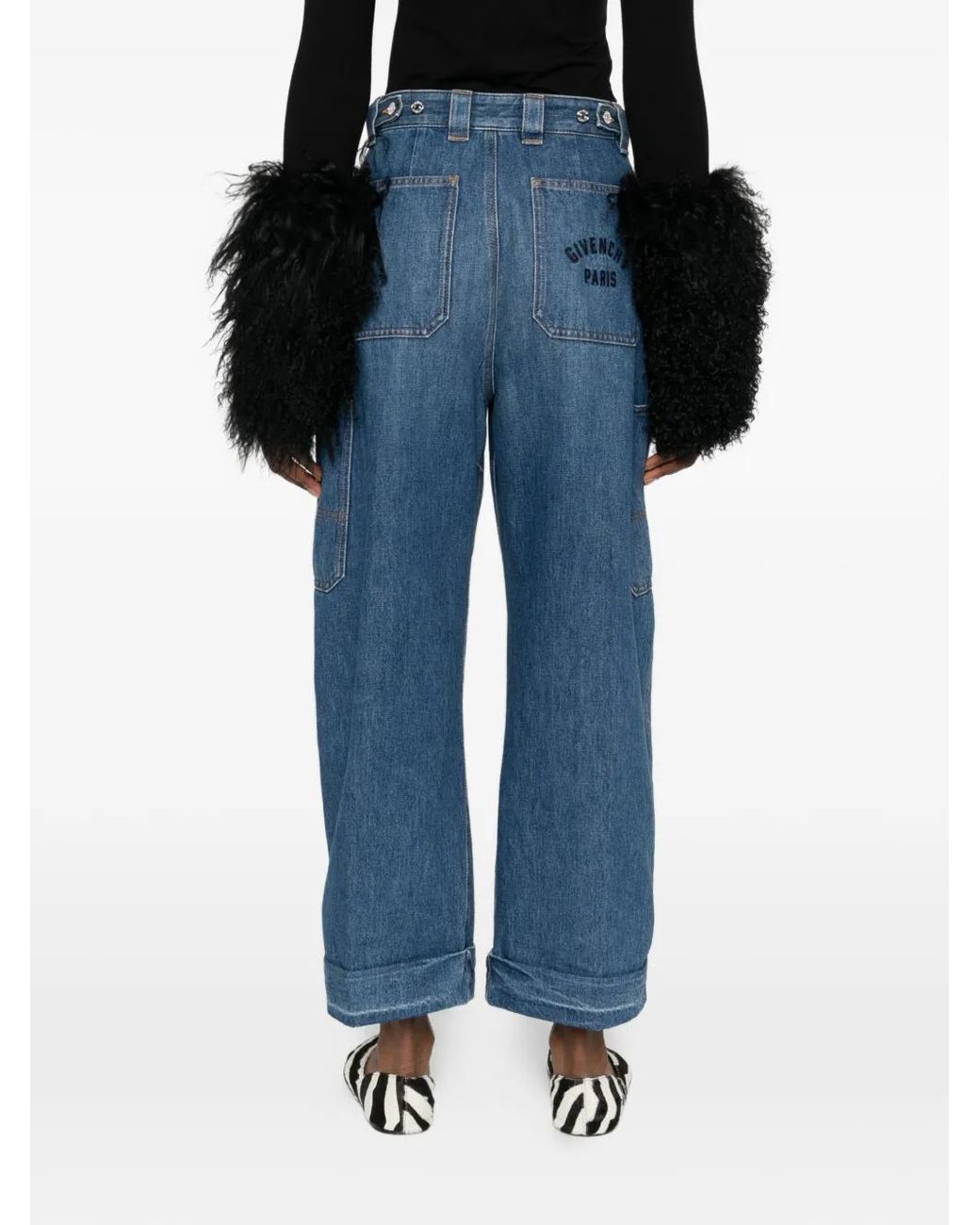 Givenchy Blue Cocoon Jeans