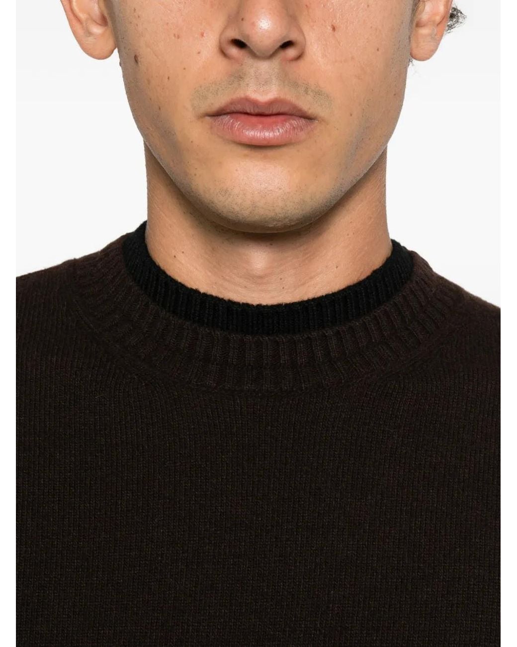 Pull À Patch Logo Moncler pour homme en coloris Black